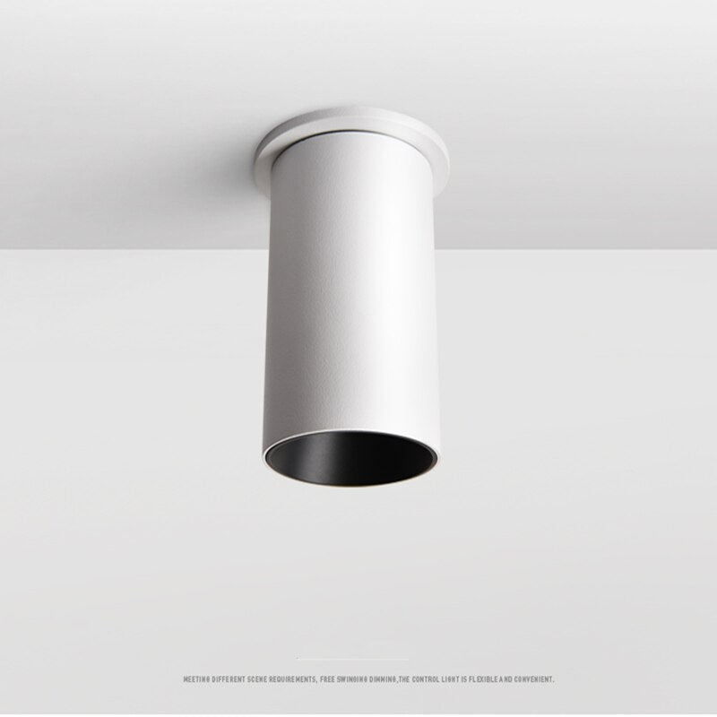 Dimming embedded folding LED downlight 10W 15W 20W LED spotlight living room TV background wall aisle ceiling COB downlight