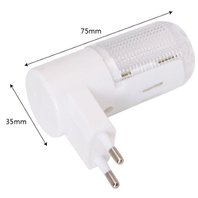 EU/US Plug Wall Socket Light Emergency Light Wall Lamp Home Lighting LED Night Light For Children Living Room Bedroom Lighting