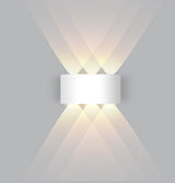 LED Wall Light IP65 Waterproof Outdoor Fence Garden Aluminum IP20 ABS Indoor Fashion Lamp For Living Room Stairs Corridor
