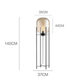 Modern Fashion Nordic LED Glass Desk Lamp Floor Lamp For Living Room Country House Bar Hotel Bedroom Lighting
