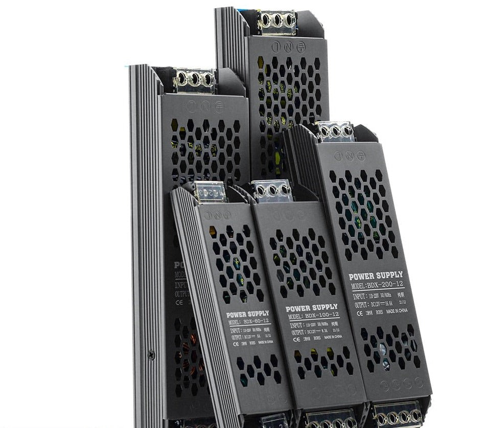 High Quality Mute Lighting Transformers AC110/180V-220V Constant Output DC12V 24V 48V 100W 200W 300W 400W LED Strip Power Supply