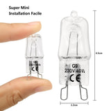 G9 Eco Halogen Light Bulb 220 - 230V 40W Lamp Bulbs Table Desk Floor Cabinet Light Closet Lamp for Office Restaurant Home