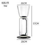 Italy Design Heavy Glass LED Floor Lamps Nordic Light Modern Bright Stand Lighting for Living Room Bedroom lustre Decor Fixtures