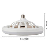 30W Ceiling Fan With Integrated Lights E27 Remote Ceiling Lighting Bedroom Living Room Switch Control Home Lamps AC85-265V