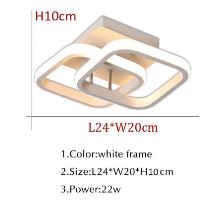 Nordic Modern Led Ceiling Light Hallway Aisle Corridor Light Living room Dining room Kitchen Ceiling Lamp Indoor Light Fixtures