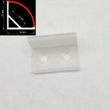 Black Led Aluminum Profile U/W/V With Milky PC Cover kitchen Cabinet Closet Lamp LED Strip Shelf Light Channel Holder Diffuser