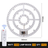 Led Ceiling Light Replacement Led Light Panel Dimmable Round Led Module Board 220V For Ceiling Lamp Fan Lights 60W 72W 80W 100W