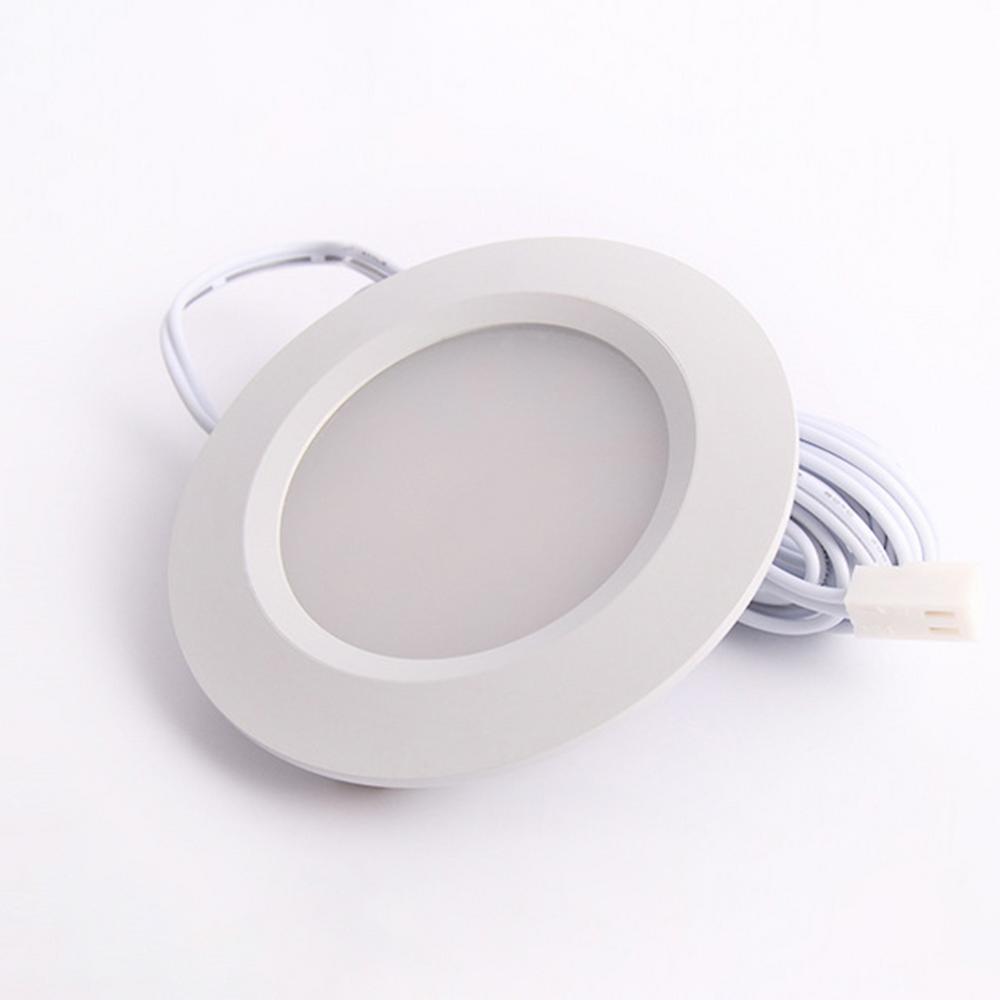 12V Low Voltage Ultra-Thin Concealed Mini LED Downlight LED Display Cabinet Light Kitchen Cabinet Light With 2M Terminal Wire