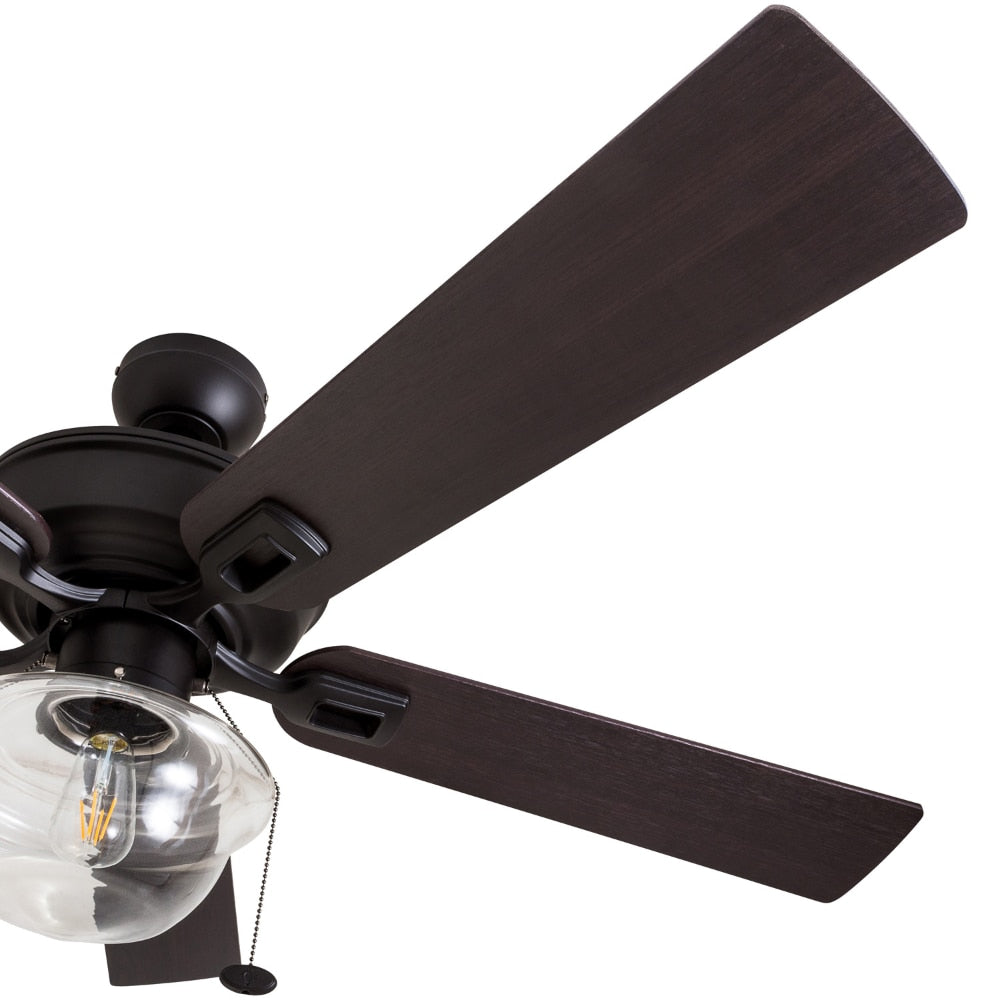52&quot; Abner Indoor/Outdoor Bronze Ceiling Fans Room Decor Home Fan  Ceiling Fan with Led Light