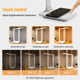 Led Desk Lamp 15W Qi Wireless Charging Table Lamp USB 3 Color Stepless Dimmable Reading Eye Protect Study Bedroom Night Light