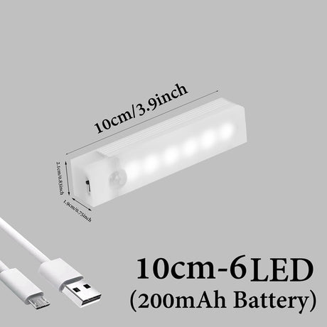 Motion Sensor Wireless LED Night Lights Bedroom Decors Light Detector Wall Emergency Lamp Staircase Closet Room Aisle Lighting