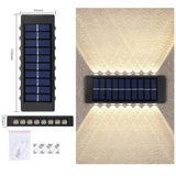 Solar Light Waterproof Solar Led Light Outdoor Sunlight Lamp for Garden Street Landscape Balcony Decor Solar Wall Lamp Outdoor