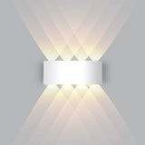 LED Wall Light IP65 Waterproof Outdoor Fence Garden Aluminum IP20 ABS Indoor Fashion Lamp For Living Room Stairs Corridor