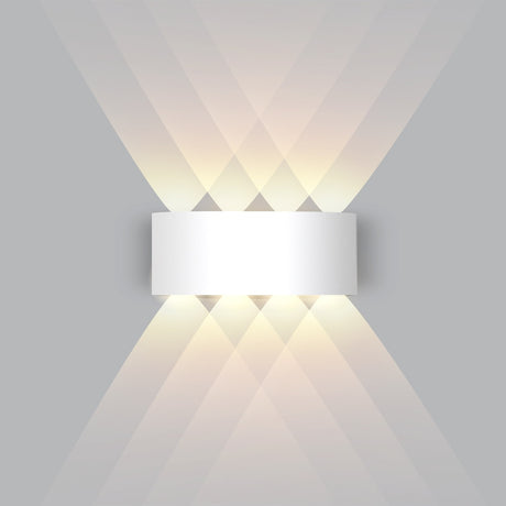 LED Wall Light IP65 Waterproof Outdoor Fence Garden Aluminum IP20 ABS Indoor Fashion Lamp For Living Room Stairs Corridor