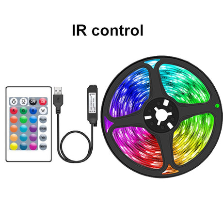 LED Strip Light TV Desktop Screen Backlight Lamp Tape SMD5050 Bluetooth App Control 5V USB Color Changing Lights for Room Decors