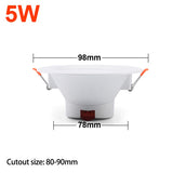 Tuya Smart LED Downlight WiFi LED Ceiling Recessed Down Light Dimmmable Spot Lamp 5W 7W 9W 15W RGB +CW+WW Changeable Work Alexa