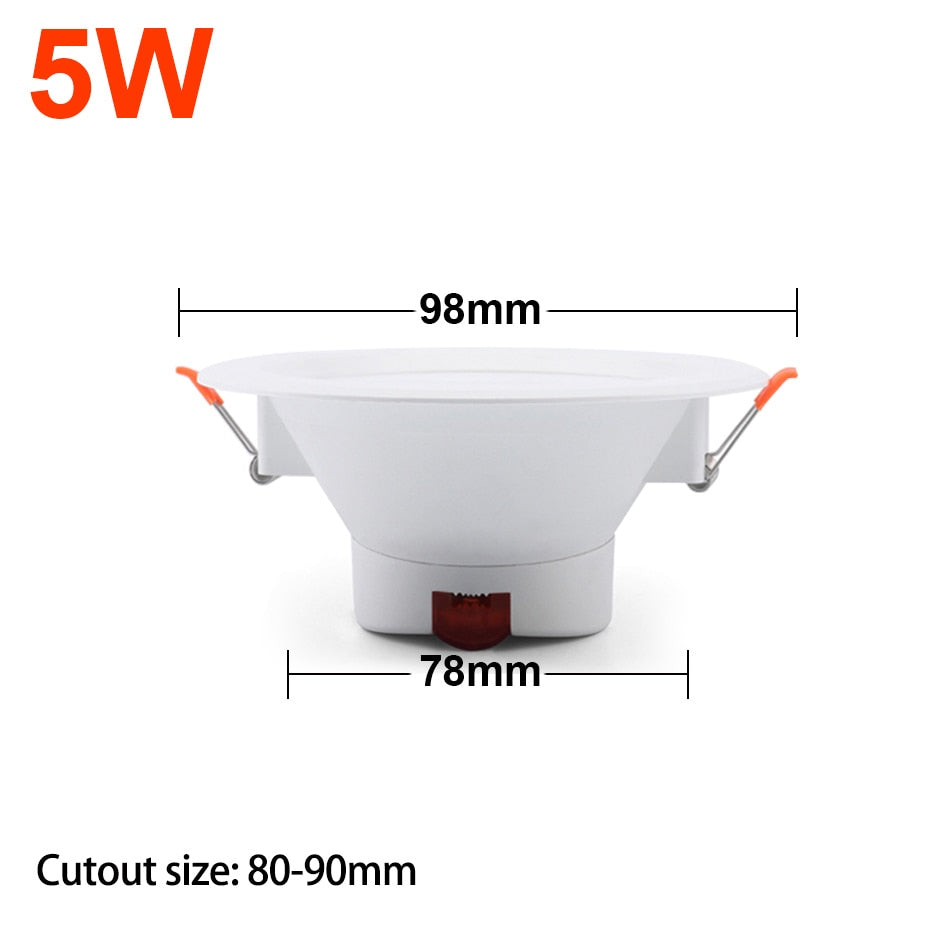 Tuya Smart LED Downlight WiFi LED Ceiling Recessed Down Light Dimmmable Spot Lamp 5W 7W 9W 15W RGB +CW+WW Changeable Work Alexa