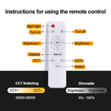 Led Panel Board Round Led Module Ceiling Lights Dimmable Panel 220V replacement Led For circle Lamp Ceiling Fan light magnet fix