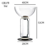 Italy Design Heavy Glass LED Floor Lamps Nordic Light Modern Bright Stand Lighting for Living Room Bedroom lustre Decor Fixtures
