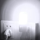 1W 6 LED 110V With US Plug Energy Saving Household Night Lamp Warm Light Wall Mounting Bedroom Soft Night Light Lamp
