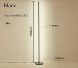 Modern Nordic simple creative living room floor lamp LED lamp metal lamp floor lamp Nordic simple creative bracket LED Black