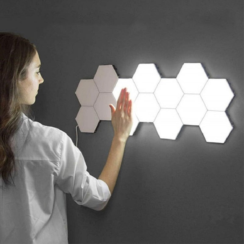 Smart Remote Control LED Hexagonal Light