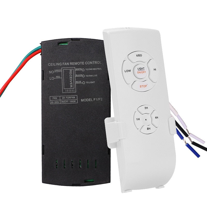 CoRui Smart Universal Ceiling Fan Lamp Remote Controller Kit Remote Adjust Speed Light Remote Control Switch Smart Accessories