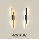 Modern Simple Led Wall Lamp Strip Light length 50cm 90-260V Bedroom Bedside Living Room Background Decoration Hotel Engineering