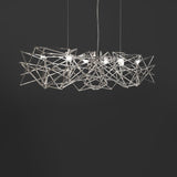 Nordic modern restaurant led chandeliers novelty luxury art bar decoration lighting minimalist living room bar hanging lights