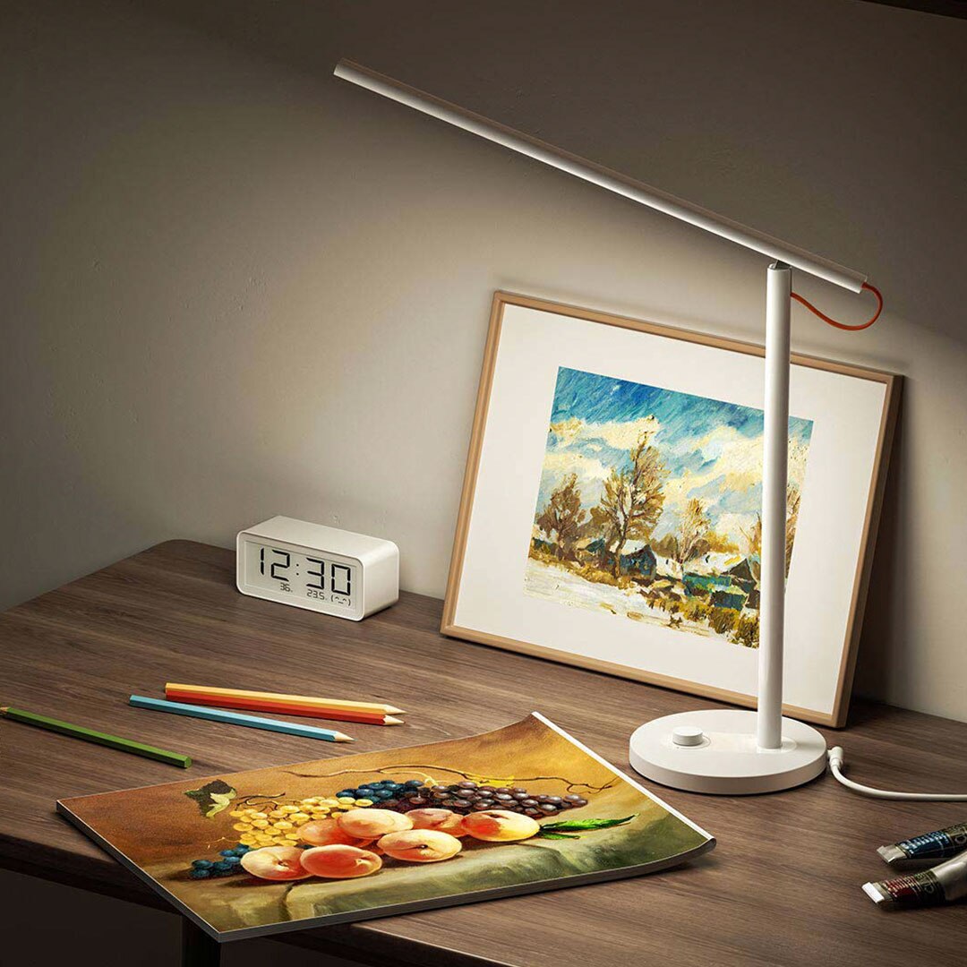 Xiaomi Mijia Desk Lamp 1S Enhanced Version Ra95 LED Adjustable Light 2.4G Wifi Wireless Supports Xiaoai or Siri Voice Control