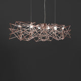 Nordic modern restaurant led chandeliers novelty luxury art bar decoration lighting minimalist living room bar hanging lights