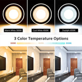 Round Panel LED Downlight Recessed Indoor Ceiling Lamp 5W AC220V LED Spot Lamp For Living Room Foyer Bar Counter Office
