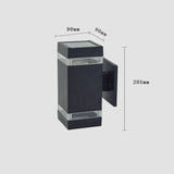E27 Lights Lighting Outdoor Wall Light Waterproof Up Down Aluminum Garden Light Wall Lamp Corridor Lighting EU US