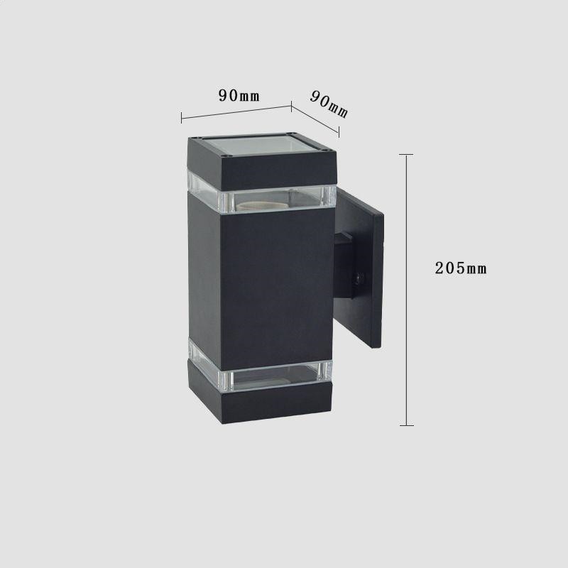 E27 Lights Lighting Outdoor Wall Light Waterproof Up Down Aluminum Garden Light Wall Lamp Corridor Lighting EU US