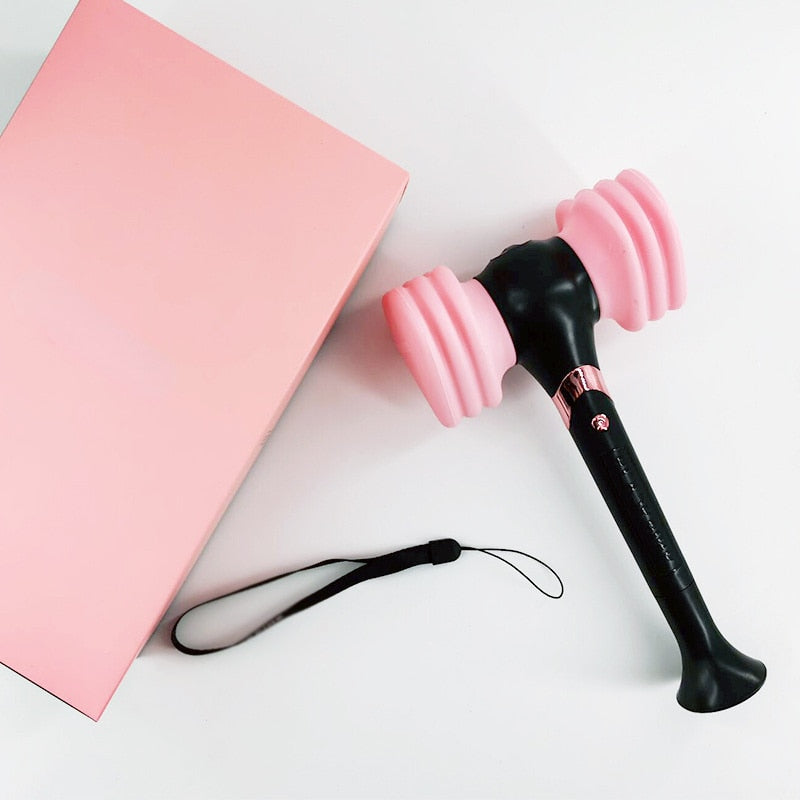 Black Pink Light Stick Korea Kpop Ver 2 Lightstick LED Bluetooth Stick Luminous Rod Concert Lamp Hiphop Flash Aid Rod Fans Gift