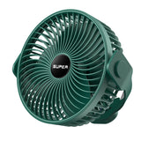 USB Rechargeable Mini Fan 360 Rotation 3 Gears Ceiling Fan Table Desk Fan Portable Hanging Fan for Camping Tent Outdoor Home