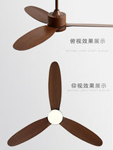 52Inch Fan lamp Modern Simple DC Ceiling Fan Lamp Restaurant Living Room Household use 110V 220V Remote Control Electric fan