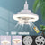 60W Ceiling Fan E27 With Led Light And Remote Control 360 ° Rotation Cooling Electric fan Lamp Chandelier For Room Home Decor