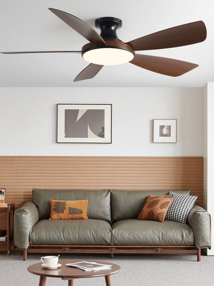 56Inch Modern Led Ceiling Fans With Lights Ceiling Light Fan Lamp Ceiling Fan With Remote Control Decorative BedroomHome 220v