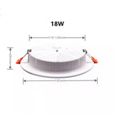 5W-36W Ceiling Light Recessed LED Spotlight Down Light AC 90-260V for Living Room and Shopping Mall Lighting