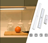 Intelligent Human Sensing Light LED Rechargeable Night Light Cabinet Light Staircase Light Bedside Wireless Sensing Night Light