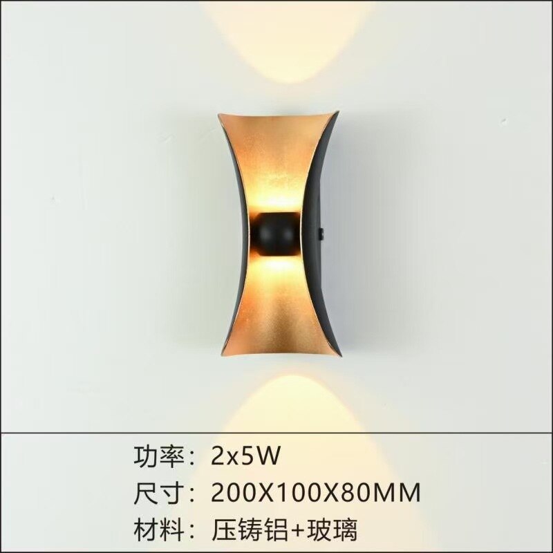 LED Wall Light IP65 Waterproof Garden  wall decor vintage Indoor Living Room Background Wall Lamp Outdoor Corridor Lighting