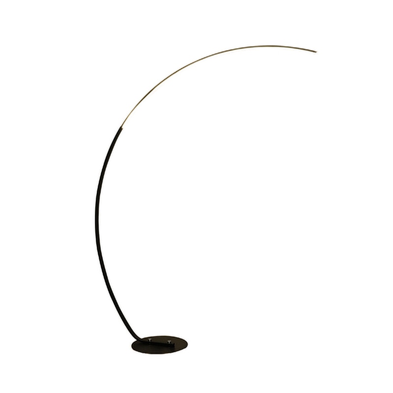 Nordic Arc Shape Floor Lamp Modern Led Dimmable Remote Control Standing Light For Living Room Bedroom Study Decor Lighting