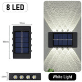 Solar Light Waterproof Solar Led Light Outdoor Sunlight Lamp for Garden Street Landscape Balcony Decor Solar Wall Lamp Outdoor