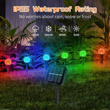 Solar Lights Outdoor Waterproof Lawn Lights 8 Modes Garden Decorative Landscape Lights Garland Patio Decorative Street Lights