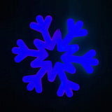 40cm LED Outdoor Pendant Lights Snowflake Lamp Landscape Lighting Christmas Decoration 2023 Neon Night Light For Home Decoration