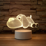 Romantic Love 3D Lamp Heart-shaped Balloon Acrylic LED Night Light Decorative Table Lamp Valentine's Day Sweetheart Wife's Gift