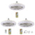 for Smart Ceiling Fan with Remote Control B22 to E27 Converter Base/1m E27 Cable