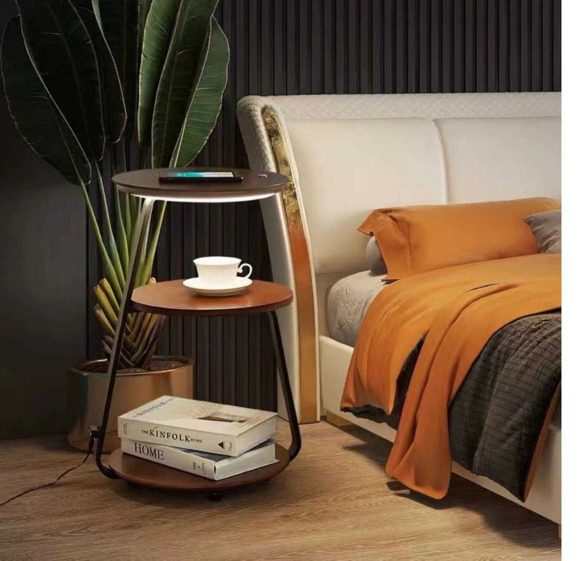 Individuality LED Floor Lamp Sofa Side Bedside Floor Light Novelty Atmosphere Decoration Warm Light