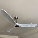 42 52 60 70 Inch 3 Wooden Blade DC Energy Saving Motor Decorative Ceiling Fan Ventilator Light Remote Control Free Shipping